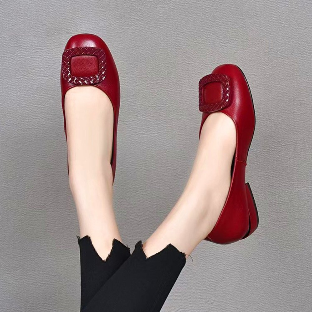 Soft Leather Cow Tendon Soft S - Women'S Shoes ulasan dan harga