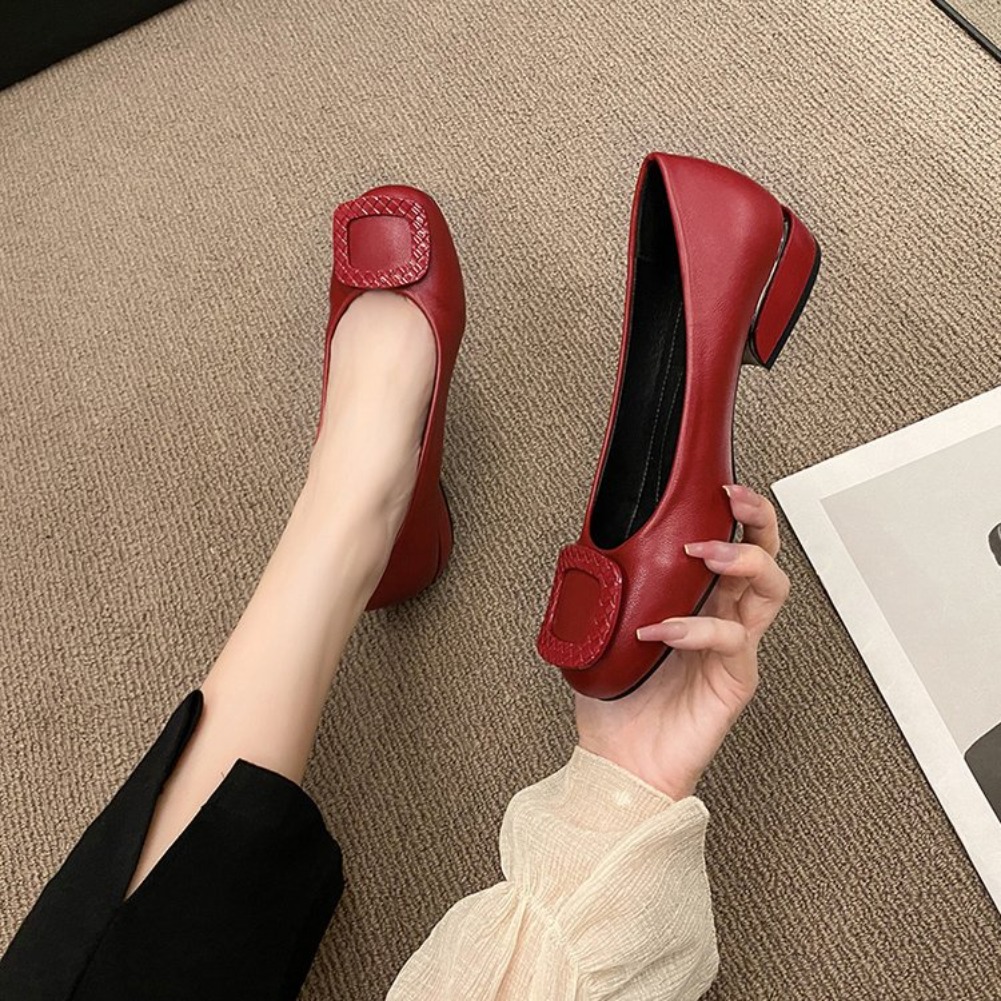 Soft Leather Cow Tendon Soft S - Women'S Shoes ulasan dan harga