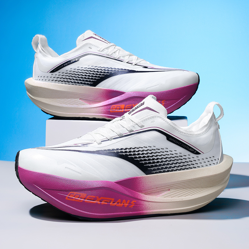 Professional Marathon Racing C - Breathable Mesh Athletic Shoes ulasan dan harga